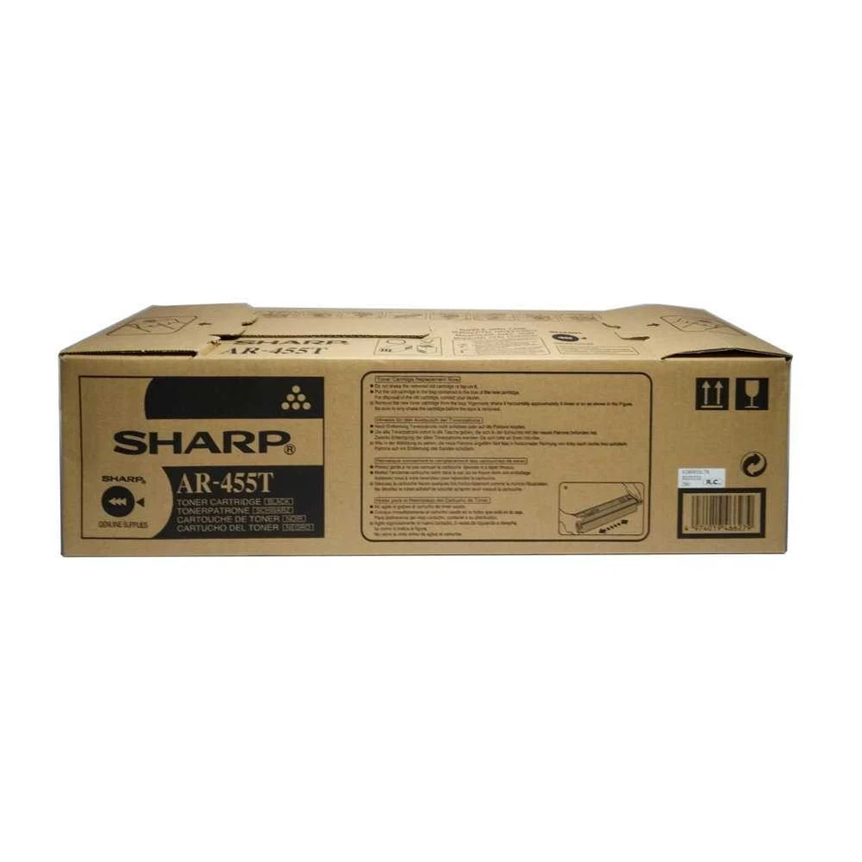 SHARP Toner AR-455T AR-455LT Black schwarz für SHARP AR-M351 AR-M451, OVP - Bild 1 von 1
