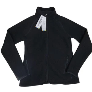 Smartwool Hudson Trail Jacket Women Sz Small Fleece Full Zip Pockets Merino Wool - Picture 1 of 15
