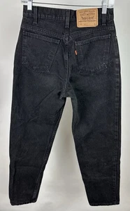 Jeans vintage Levi's 951 27x28 ACTUAL 15951 mamá relajados cónicos lengüeta naranja - Imagen 1 de 12