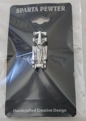 Spartan Pewter Indy Car pin - Image 1 of 2