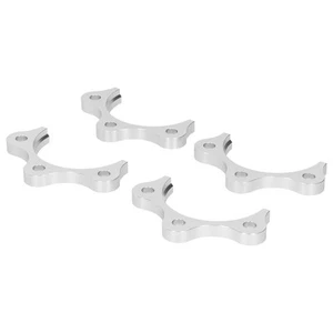 ▫Silver Black Axle Spacers Kit 6061 T6 Aluminium Alloy For S2000/AP1/AP2/F20 - Picture 1 of 12