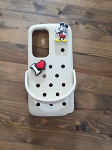 Crocs Case with Jibbitz Charms for Samsung Galaxy S25 Ultra - Beige - Photo 1 sur 4
