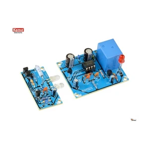 KIT barriera luce ad infrarossi 18m trasmettitore ricevitore 12V DC uscita a rel - Imagen 1 de 4