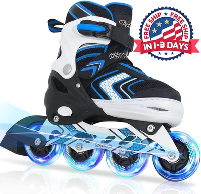 Juego De Patines Para Niñas Ruedas En Linea Rosado Inline Roller Skates - Imagem 1 de 4