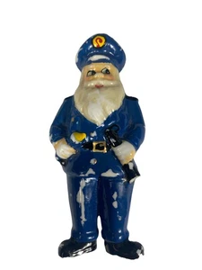 VTG Santa Policeman Ornament - Picture 1 of 2