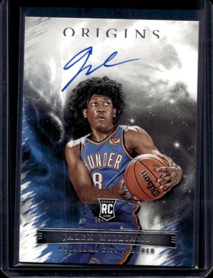 2022-23 Origins Jalen Williams Rookie Auto RC Rookie #RA-JWL Thunder - Image 1 of 2