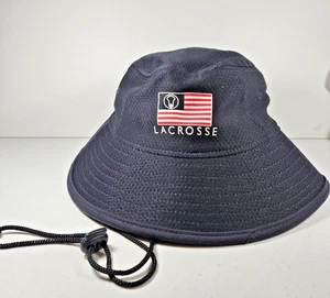 New Era USA Flag US LACROSSE Sun Bucket Hat Cap S/M Boonie 2019 - Bild 1 von 9