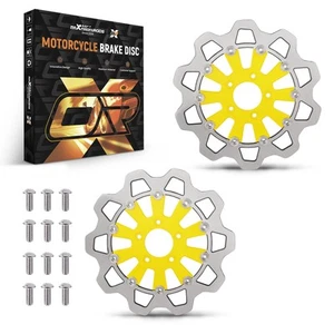 2x Rotores de freno delanteros flotantes para Harley-Davidson Touring 08-19 Softail 15-24 - Imagen 1 de 14