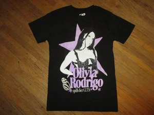 CAMISETA OLIVIA RODRIGO DERRAMA SUS TRIPAS Música Concierto Estrella Mariposa Adulto PEQUEÑA - Imagen 1 de 3