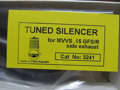 Silenciador afinado para escape lateral R/C MVVS .15GFS/R - Catálogo #3241 Foto 1 de 4