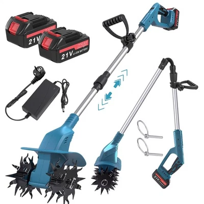 Akku Gartenfräse Motorhacke Bodenhacke Inkl. 2x 3.0Ah Akku & Ladegerät  - Bild 1 von 4