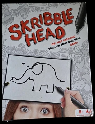 Juego de Dibujo Cabeza Skribble - ¡¡Completo con Todas las Piezas!!! Foto 1 de 4