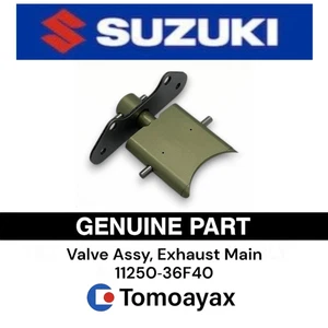 11250-36F40 Suzuki RM125 Conjunto de válvulas Escape Principal Original OEM Parte K5 K6 De JPN - Imagen 1 de 19