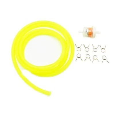  Línea de combustible de gasolina ID de 5 mm 3/16"" para motocicleta línea de ventilación de combustible para ATV moto de cross amarillo Foto 1 de 4