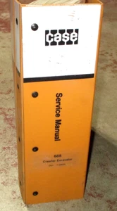 Case 688 Crawler Excavator Service Shop Repair Workshop Manual 1990 ORIGINAL! - Picture 1 of 11