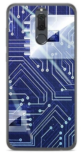 Funda Gel Tpu para Huawei Mate 10 Lite Diseño Circuito Dibujos - Imagen 1 de 1