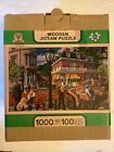 Holz.Stadt Holz Puzzle 1000 + 10 Teile 2 in 1 doppelseitig XL Main Street