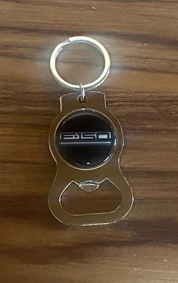 FORD F-150 Bottle Opener Keychain Metal Silver Chrome Pocket Truck - Image 1 of 4