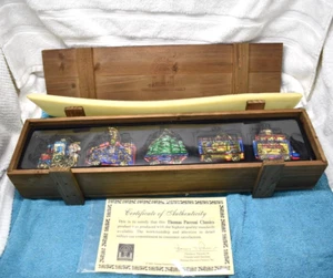 NEW - Thomas Pacconi Classics Christmas Ornaments 2004 Collection Train Set - Picture 1 of 7