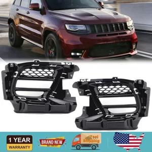 Bisel de cubierta de luz antiniebla para parachoques delantero para Jeep Grand Cherokee 2017-2020 2021 2022 - Imagen 1 de 12