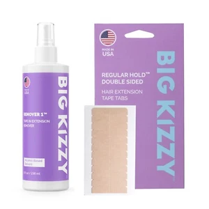 BIG KIZZY | Remover 1 + Regular Hold Extension Tape | Salon Professional Quality - Picture 1 of 9