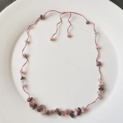 Nuevo Collar Ajustable Zara Boho Piedra Suelta Elegante Mujer Fiesta Vacaciones Joyería Foto 1 de 3