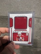 2022 National Treasures Trey McBride Patch /49 Rookie Cardinals