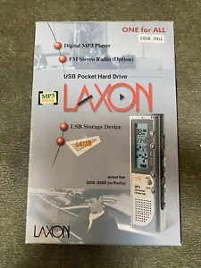 Multi Function Digital Voice Audio Recorder/MP3 Player/Radio LAXON DDR-3064 64mb - Picture 1 of 4