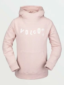 2021 NWT YOUTH VOLCOM HOTLAPPER FLEECE $60 S Faded Pink relaxed fit 320g fleece - Picture 1 of 3
