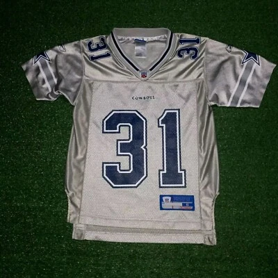 Roy Williams Dallas Cowboys SILVER Jersey Football Kids Boys Youth Small - Image 1 of 4