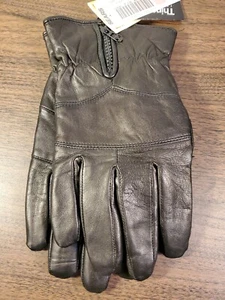 Thinsulate Insulation Black Genuine Leather Gloves L Size Black Gloves - Sears - Picture 1 of 6
