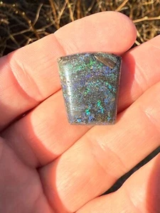 31.63ct 25x23x7mm Andamooka Fairy Opal Natural Treated Stone Cabochon - Picture 1 of 6