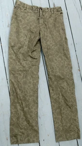 ETRO Milano Italy Womens Cotton Green Paisley Pants 31 x 32 Life is a Dream - Picture 1 of 8