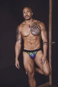 PIKANTE Rainbow Thong Super Stretch Microfiber Sleek Fits Thongs 0829 3 - Picture 1 of 9