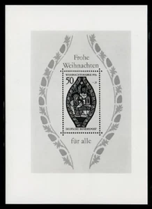 Photo Essay, Germany ScB537 Christmas, Stained Glass Window. - Picture 1 of 1