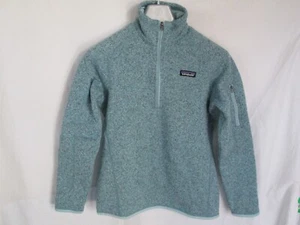 PATAGONIA Better Sweater 1/4 Zip Pullover Fleece Jacket Blue - Women's S - Picture 1 of 6