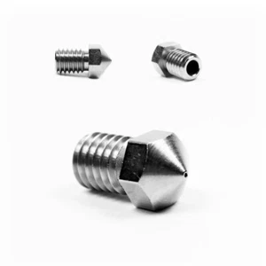 [3DMakerWorld] Micro Swiss Plated Brass Nozzle - RepRap (M6), 2.85mm, 0.3mm - Picture 1 of 1