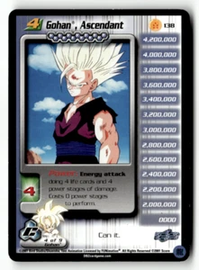 Dragon Ball Z TCG - Gohan, Ascendant 138 - Limited - Cell Saga Score - Picture 1 of 2