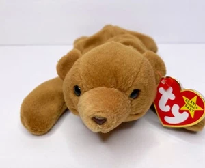 Extrem selten, 1993, "Cubbie" The brown Bear, Style #4010, Fareham Hants, PVC - Bild 1 von 10