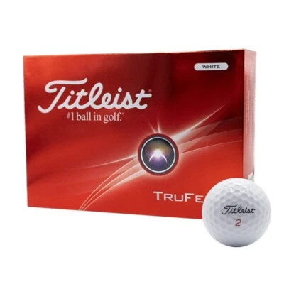 Personalisierte Titleist TruFeel Golfbälle - erhältlich in Weiß, Gelb & Rot