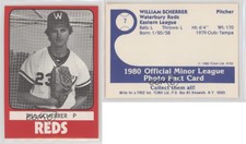 1980 TCMA Minor League William Scherrer #733