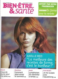 REVUE Axelle Red " Bien être & santé " - Imagen 1 de 1