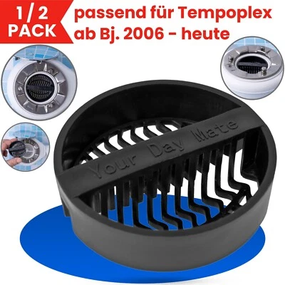 Haarsieb passend für Viega Tempoplex Dusche Haarfänger Tauchrohr Haarfilter Set - Bild 1 von 4