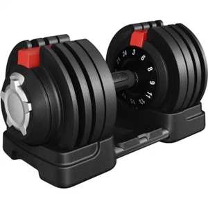 Verstellbare Hantel Kurzhanteln 12-in-1 Einstellung Multi-Hanteln-Set 3-24 kg - Bild 1 von 10