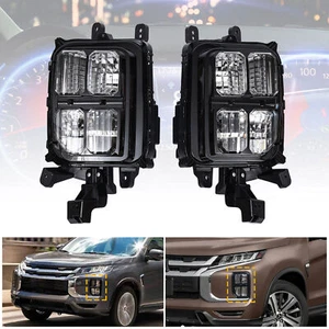 Left+Right For 2020-2021 Mitsubishi Outlander Sport/Asx LED Front Fog Light Lamp - Picture 1 of 10
