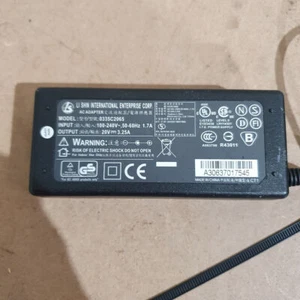 Li Shin 0335C2065 Black 20-Volts 3.25-A Laptop AC Power Supply Adapter Charger - Picture 1 of 5