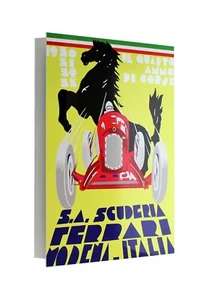 Ferrari Il Quarto Anno Di Corse Blechschild - Bild 1 von 7