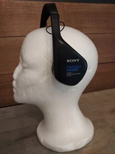 TESTED Sony SRF-H2 FM AM Walkman Stereo Headphone Receiver Adjustable Soft Foam - Picture 1 of 16