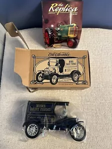 Ertl Collectibles Wawa Dairy Farm Ford Model T Coin Bank Die Cast New Box 1/25 - Picture 1 of 8