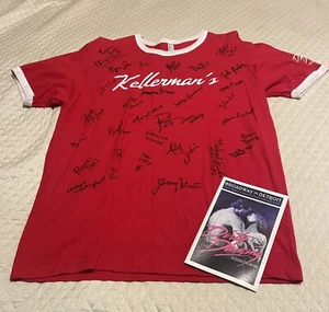 Dirty Dancing Broadway Cast signiertes T-Shirt Detroit Playbill Souvenir Größe L - Bild 1 von 12